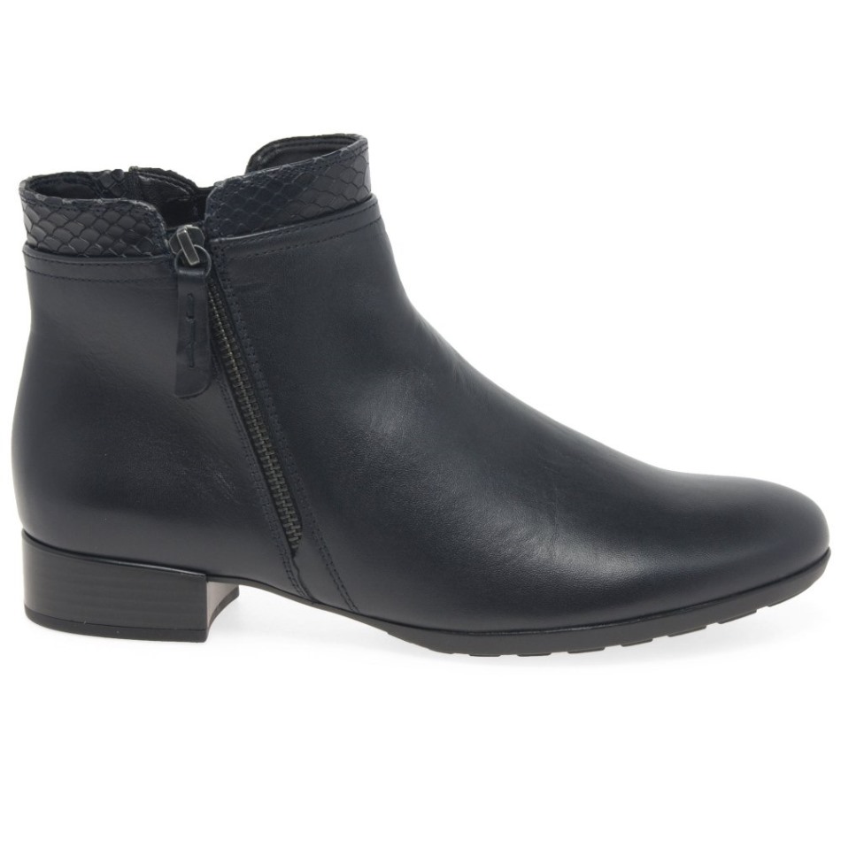 Gabour | Bottines Briano Exclusives Pour Femmes Minuit/serpent